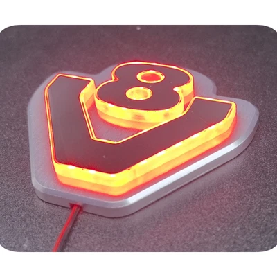 Scania V8 Logo Light for 1/14 Tamiya RC Truck Scania 770s 56371 DIY Parts - Image 1 of 4