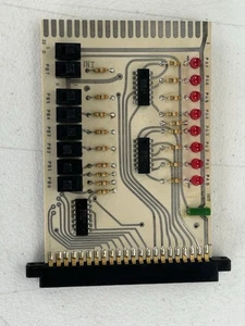 Vintage ISA Diagnostic / Trainer Card w/ LEDs & DM7400N Logic Chips – Tested - Picture 1 of 6