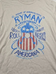 Camisetas Ryman Auditorium para hombre con gráficos en L usadas en excelente estado - Imagen 1 de 5