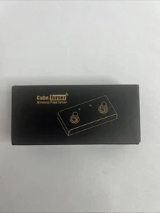 Cube Turner Effect Pedal Bluetooth Wireless Page Turner For Smartphone - Picture 1 of 4