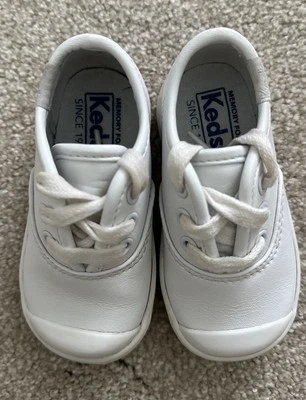 Zapatillas Keds Unisex Cuero Blanco Talla 4M  Foto 1 de 4