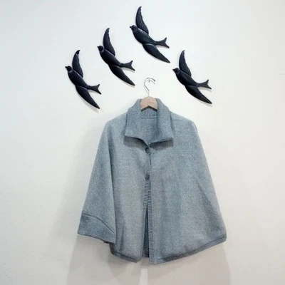 Capa frontal con botones vintage de Alpaca Imports-por-DL - talla única Foto 1 de 4