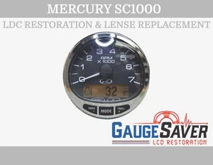 Mercury SmartCraft SC1000 LCD Restoration & NEW Lens Replacement COMBO Service - Bild 1 von 5