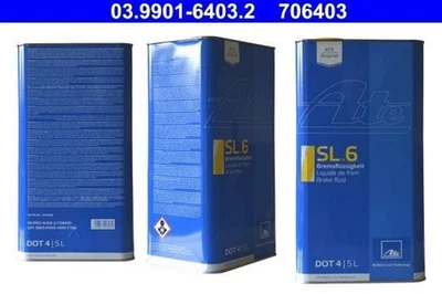 ATE 03.9901-6403.2 DOT 4 líquido de frenos líquido de frenos 5L líquido de frenos - Imagen 1 de 4