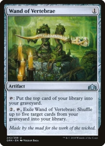 MTG Magic GRN Guilds of Ravnica - 1x EN NM 242 U Wand of Vertebrae - Imagen 1 de 1