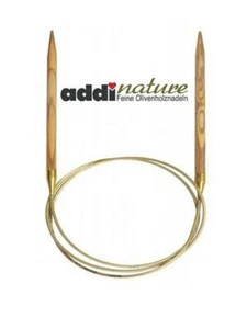 Addi Olive Knitting Needles 16" Fixed Circular Wood 40cm - Picture 1 of 26
