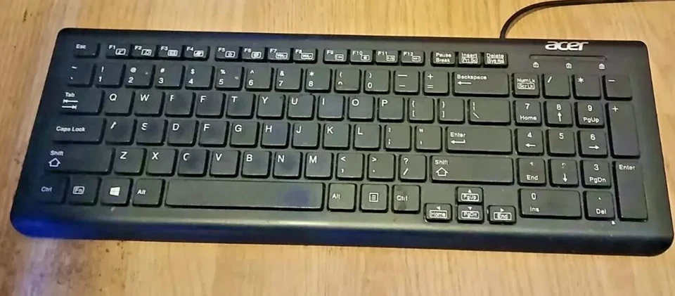 ACER SK-9626 USB Wired Keyboard Replacement keys & foot - Image 1 of 1