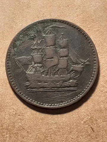 CANADA SHIPS COLONIES COMMERCE    TOKEN Cover