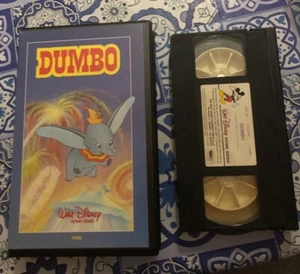 RARA SERIE DI 45 VHS WALT DISNEY # GRANDI CLASSICI/MINI CLASSICI/ECC # DUMBO # - Foto 1 di 9