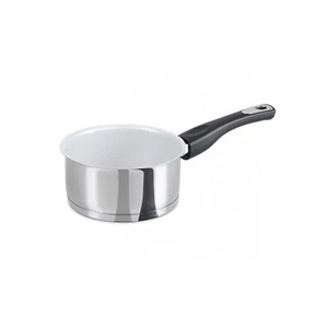 Genius Cerafit Steel Stielkasserolle 16 cm Induktion Edelstahl 1500ml Kochtopf - Bild 1 von 3