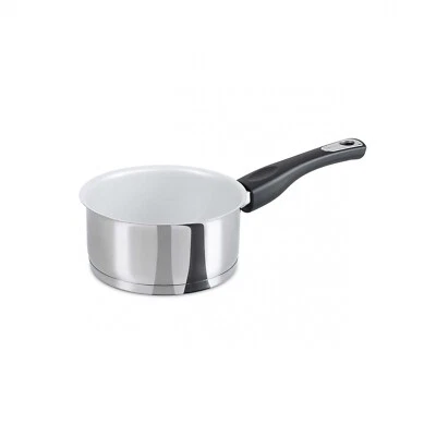 Genius Cerafit Steel Stielkasserolle 16 cm Induktion Edelstahl 1500ml Kochtopf - Bild 1 von 3