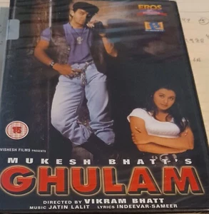 Ghulam - Aamir Khan, Rani Mukherjee (DVD, 2000) Eros Brand New and Sealed - Picture 1 of 2