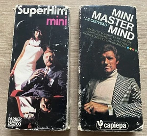 2 x Vintage Mini Mastermind Superhirm Games Parker Capiepa - Picture 1 of 6