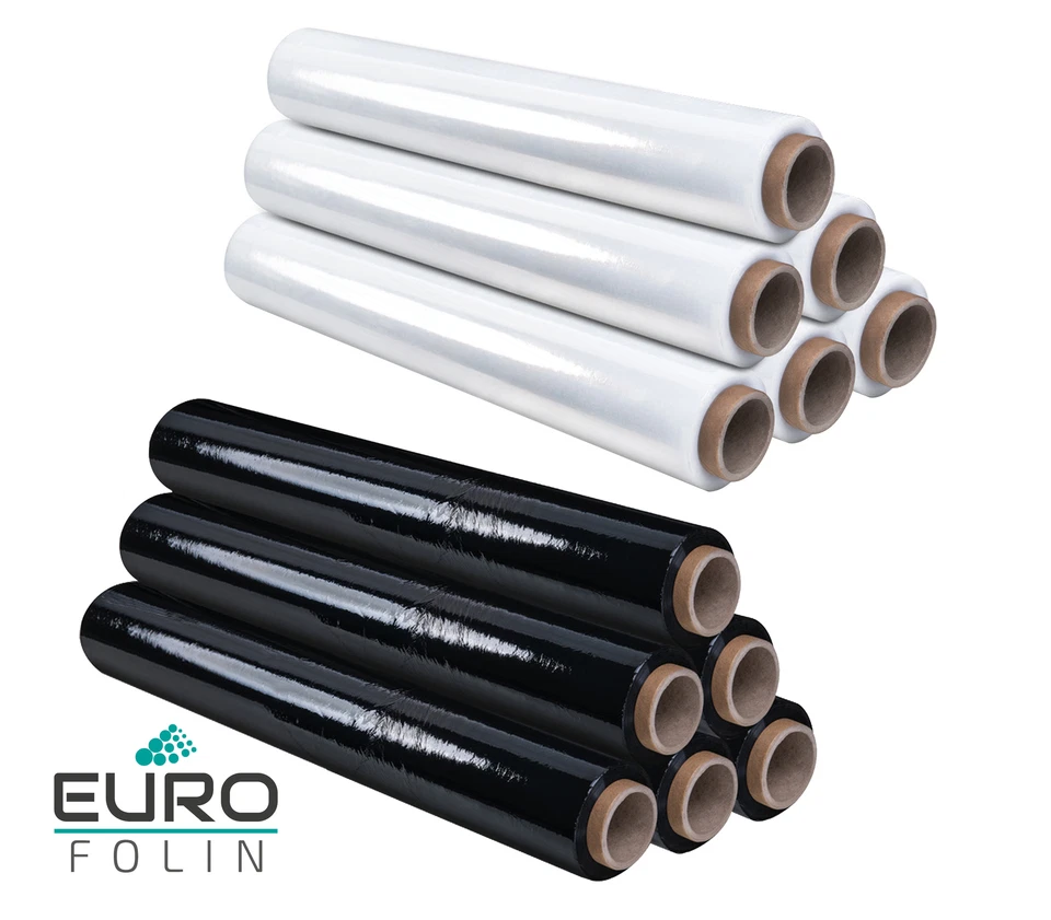 Stretchfolie Palettenfolie Verpackungsfolie Umzugsfolie 500mm | eurofolin - Bild 1 von 1
