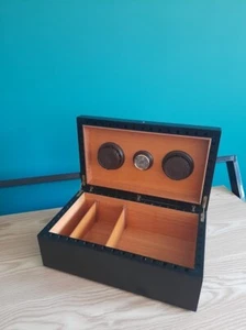 Vintage Savinelli Design Humidor Zigarrenetui Tobbaco Box Pfeife Aufbewahrung - Bild 1 von 23