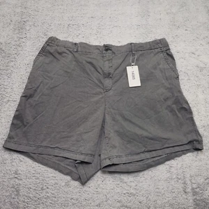 Old Navy Chino Shorts Mens Size 3X Gray Heather Low Waisted Medium Wash Preppy - Picture 1 of 12