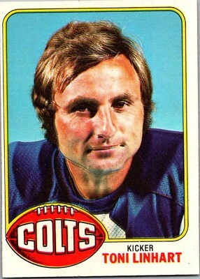 1976 Topps- Football #209 Toni Linhart Baltimore Colts - Image 1 of 2