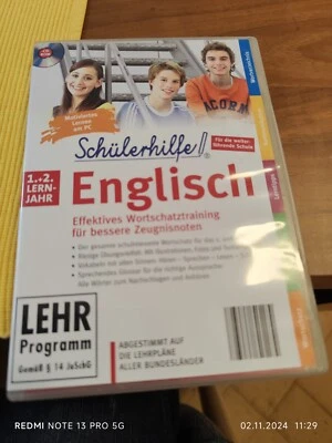 Schülerhilfe, Englisch 1+2 Lernjahr, MOTIVIERTES LERNEN AM PC - Bild 1 von 2