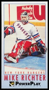 1993-94 Fleer PowerPlay Mike Richter #165 HOCKEY New York Rangers - Picture 1 of 2