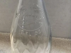 Vintage 10 oz Glass Pepsi Bottle - Picture 1 of 6