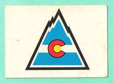 (1) COLORADO ROCKIES 1977-78 O-PEE-CHEE  # 327 TEAM LOGO VG  (I2619)