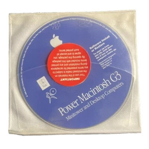 Disco CD de instalación y restauración de software Apple Power Macintosh G3 1998 X600-7034A nuevo - Imagen 1 de 2