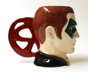 Vintage 1995 DC Comics Batman & Robin Ceramic Robin Mug - Picture 1 of 7