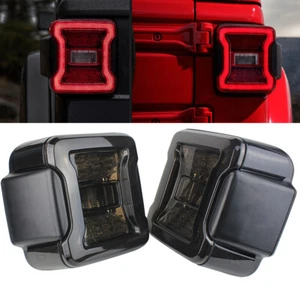 L &R Side LED Tail Lights Brake Turn Signal Lamp for Jeep Wrangler JL 2018-2023 - Picture 1 of 9