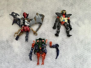 Transformers Transmetals Beast Wars Hasbro  figures Lot of 3 - Picture 1 of 2
