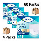 Tena Proskin Pants Normal Extra Large - 4 Packs of 15 (60) Incontinence Pants XL