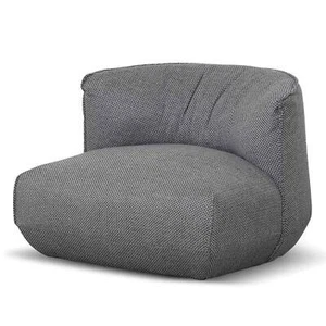 Alita Fabric Lounge Chair - Noble Grey - Picture 1 of 10