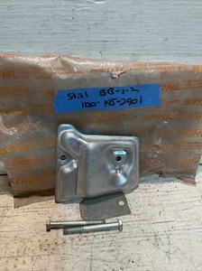 NOS OEM STIHL Chainsaw Exhaust Muffler Housing Cover 009 010 011 012 BB-1-2 - Picture 1 of 4