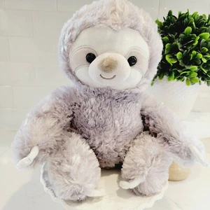 Peluche KELLY TOYS stella scintillante iridescente grigio bradipo Lovey - Foto 1 di 11