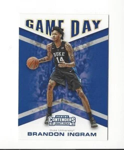 2016-17 Contenders Draft Game Day #2 Brandon Ingram Rookie Duke Lakers Pelicans - Picture 1 of 1