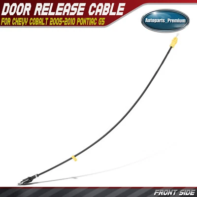 Cable de liberación de pestillo de puerta delantera izquierda o derecha para Chevy Cobalt Pontiac G5 22,08" Foto 1 de 4
