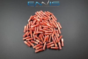 18-22 GAUGE 50 PK NYLON FULLY INSULATED QUICK DISCONNECT FEMALE .110 TERMINAL - Picture 1 of 4