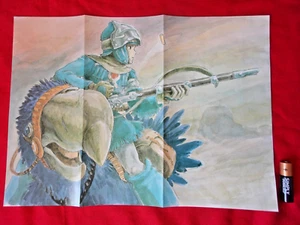 PÓSTER (C) ANIME VINTAGE GHIBLI 1993 Nausicaa del Valle del Viento 14"x10" - Imagen 1 de 4
