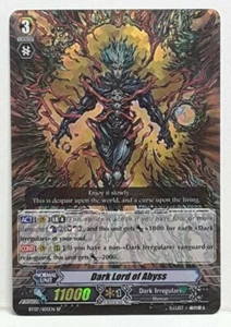 Bushiroad Cardfight Vanguard Dark Lord of Abyss BT07/S05EN SP Dark Irregulars - Picture 1 of 2