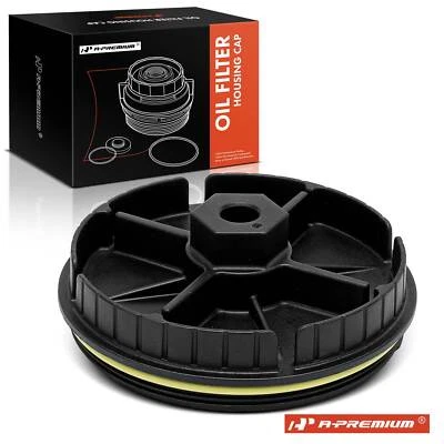 Tapa de cubierta de carcasa de filtro de aceite de motor A-Premium para Dodge Ram 2500 00-09 Ram 3500 Foto 1 de 4