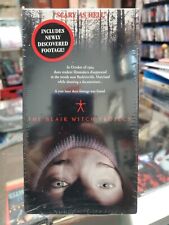The Blair Witch Project vhs New sealed Vintage Horror Thriller Suspense Movie Us