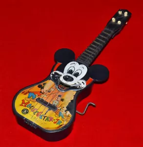 MouseGetar - Jr Disney giocattolo antico, vintage, 1951-1953 - Foto 1 di 6