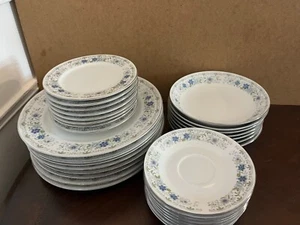 Everbrite Fine China 31 Pces Dishes Set by ANGELITE JAPAN - Picture 1 of 6