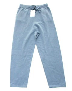 450 $ neu MAISON DE PAPILLON Kaschmirhose Damen MEDIUM M Giovanna BLAU Jogginghose - Bild 1 von 7