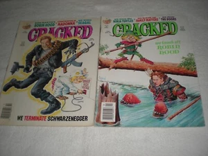 Classic "Cracked Magazine Lot (2)" Robin Hood Terminator Sep Oct 1991 - Picture 1 of 5