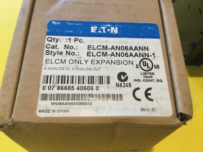 NEW EATON ELCM-AN06AANN  ELCM only expansion  Free Shipping! - Image 1 of 4