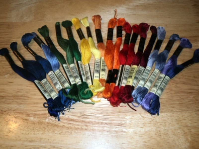 Genuine DMC Embroidery Floss Thread Pick Quantity,Choose From 472 Colors DMC 127