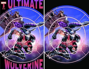 (2 Pack) Ultimate Wolverine #3 Exclusive Virgin & Trade Variant Set 2025 Gambit - Picture 1 of 11