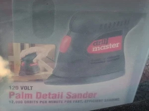 Drill Master Levigatrice palmare per dettagli 120v 98622 scatola aperta - Foto 1 di 1