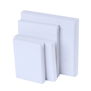 Blank White Mini Small Stretched Artist Canvas Art Board Acrylic Oil PaintJ-wf*A - Picture 1 of 16