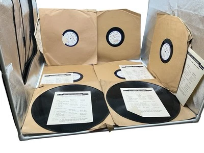 US Army Recruiting The Lindsay Crosby Show 16” Radio Transcription Disc Lot 7 #2 - Image 1 of 4